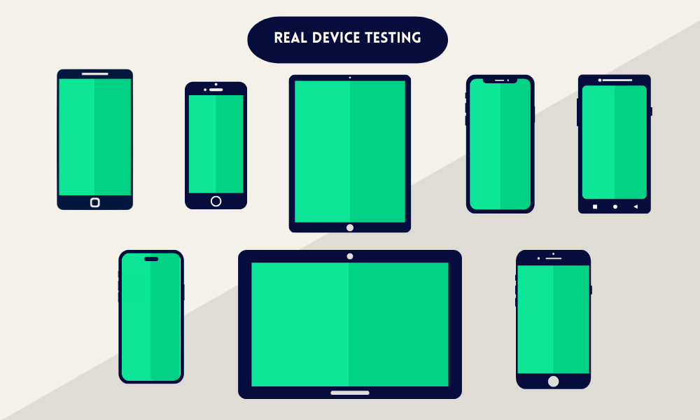Real Device Testing Graphic