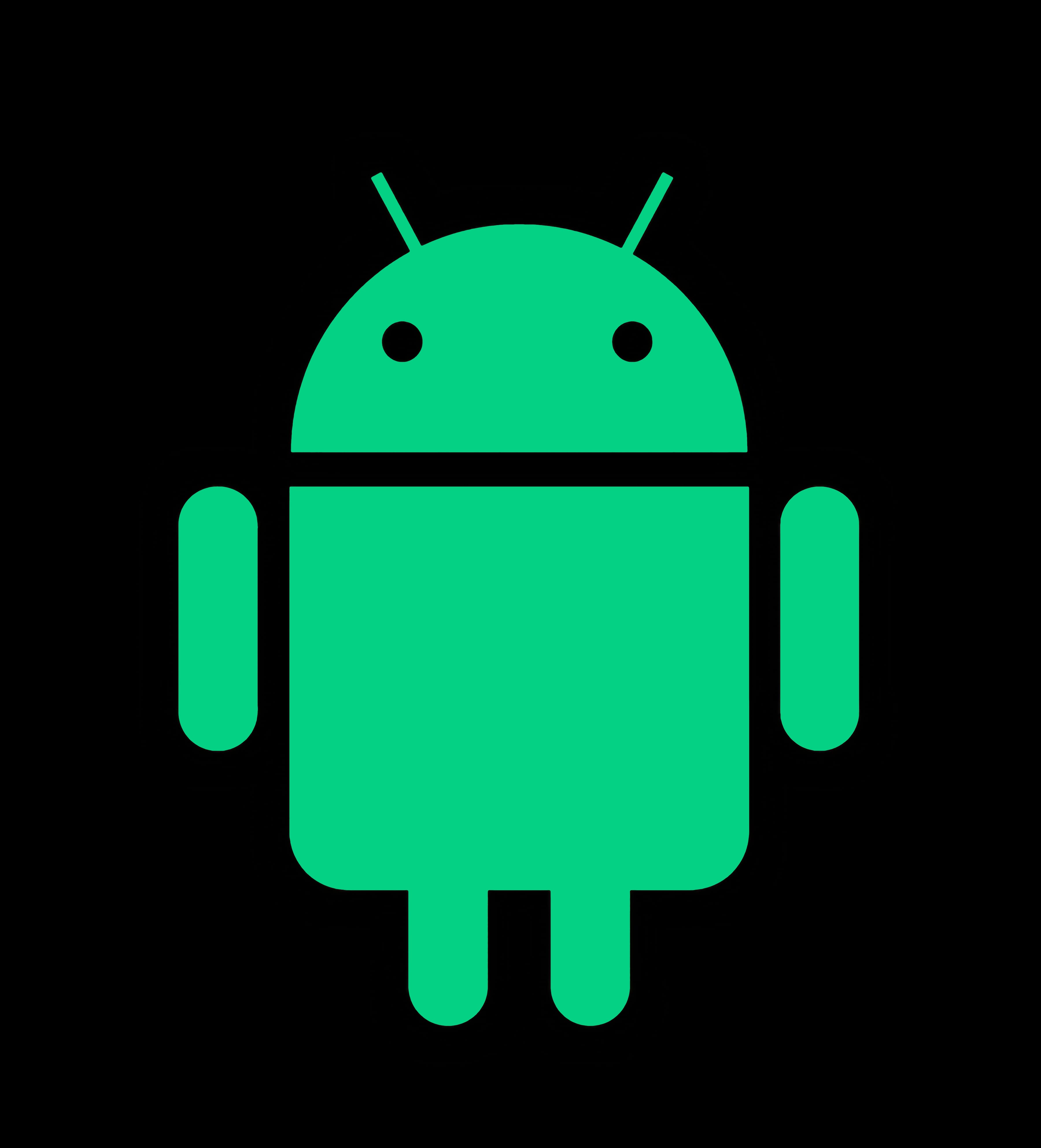 The Android mascot, a stylized android
