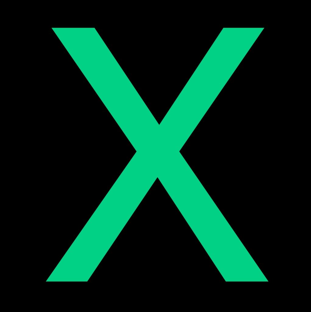 An image of the letter X