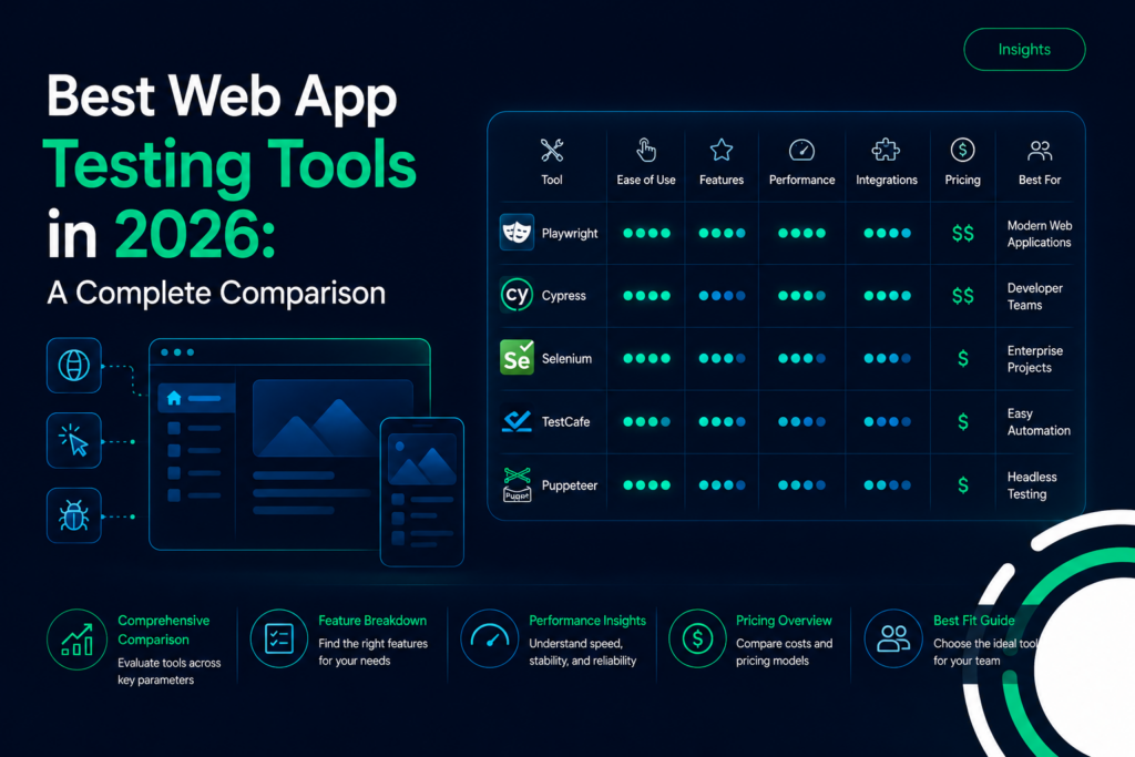 Best Web App Testing Tools in 2026