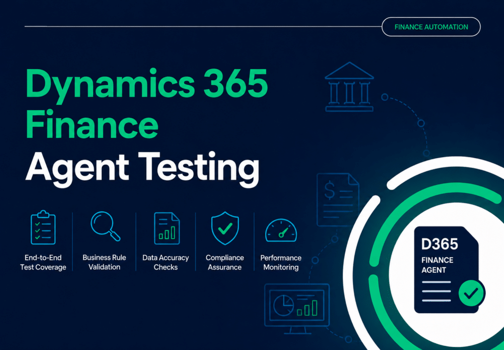 Dynamics 365 Finance testing agent