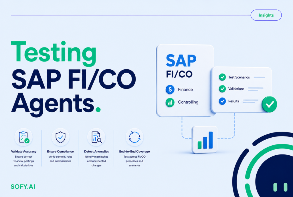 SAP period close testing