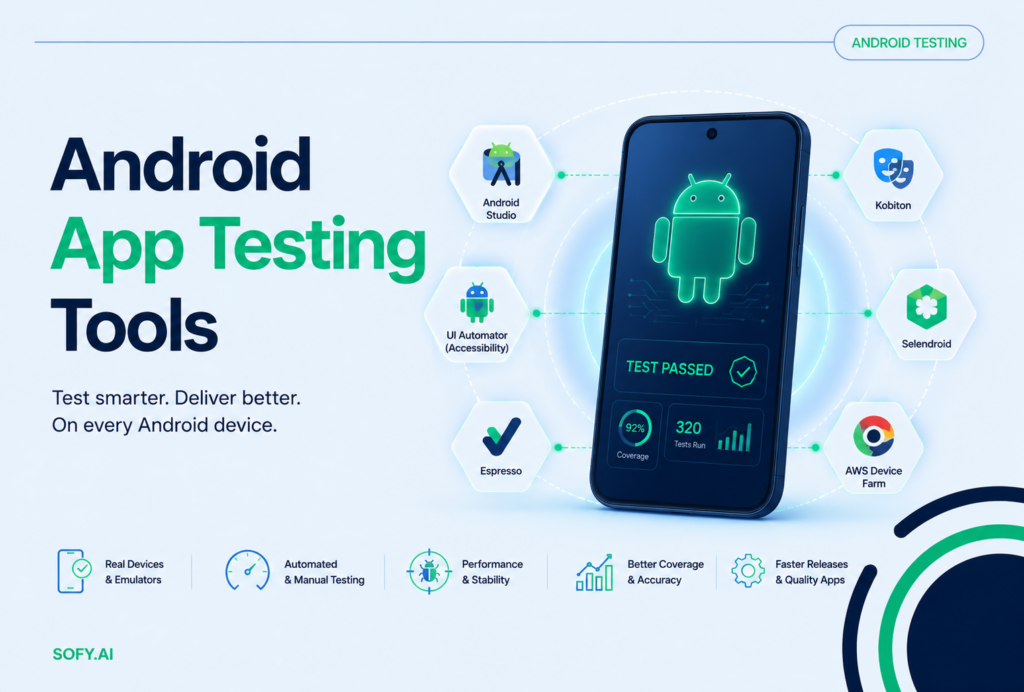 android app testing tools
