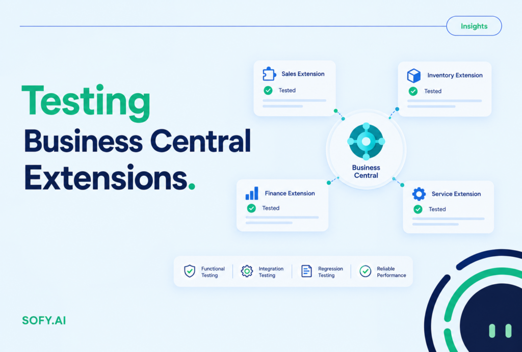 Business Central extensions testing AL extension testing AppSource app testing BC extension conflicts